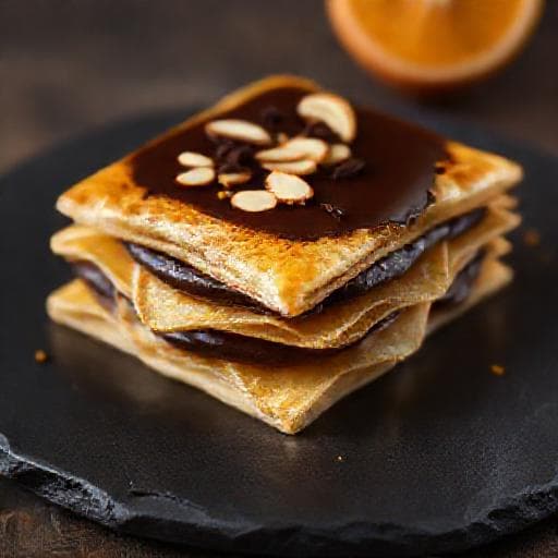 Pantxineta de Chocolate y Naranja