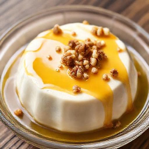 Cuajada con Miel y Nueces