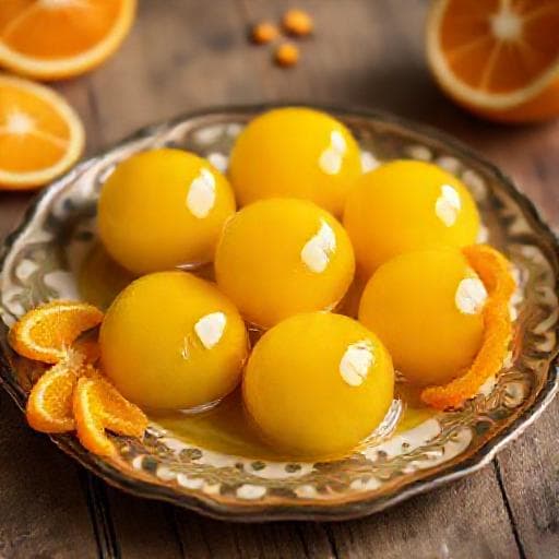 Yemas de Santa Teresa con Toque de Naranja