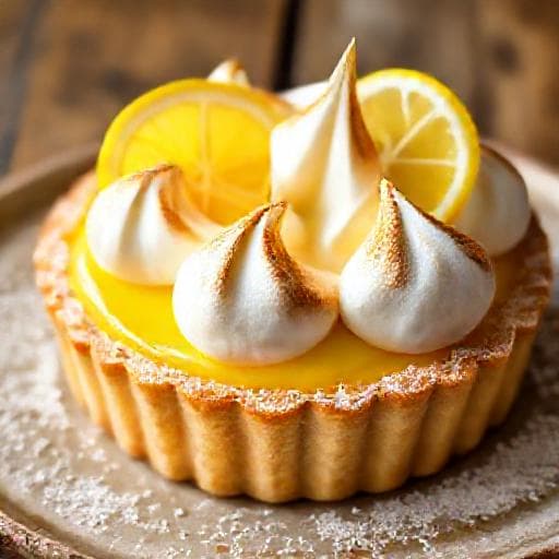 Tarta de Limón Clásica