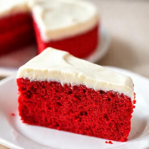 Pastel Terciopelo Rojo Rápido