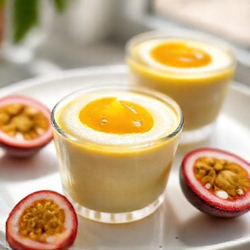Mousse Rápida de Maracuyá (3 Ingredientes)