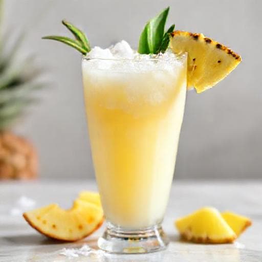 Piña Colada Rápida (Sin Alcohol)