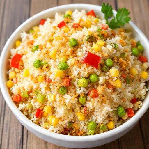 Ensalada de Arroz Crujiente Clásica