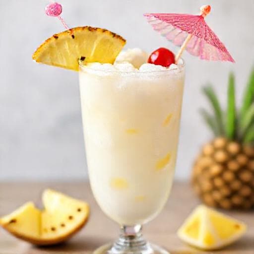 Limonada de Coco con Toque Tropical