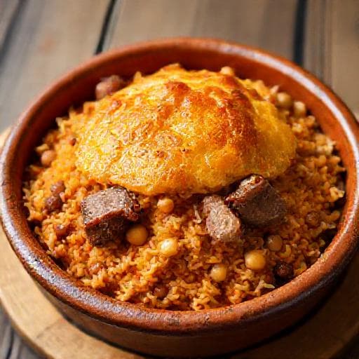 Arroz con Costra Tradicional