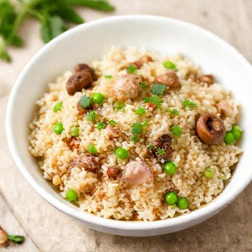 Arroz Rápido con Conejo y Caracoles