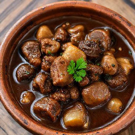 Fricandó de Ternera Tradicional