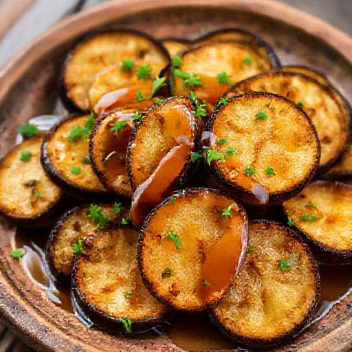 Berenjenas Fritas con Miel Tradicionales