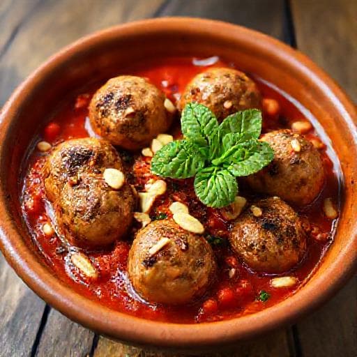 Albóndigas de Pollo con Toque Andaluz en Salsa Española