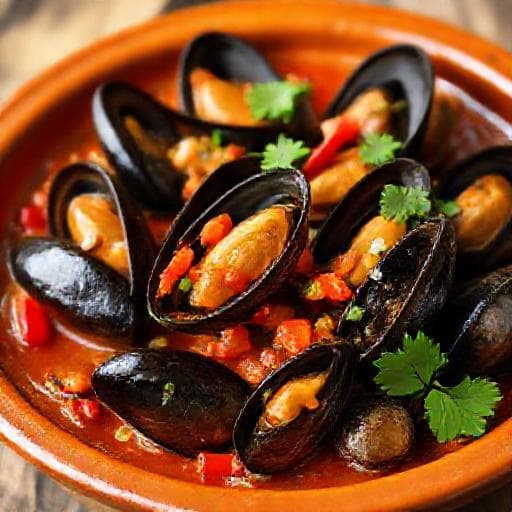 Mejillones en Escabeche con Toque Gallego