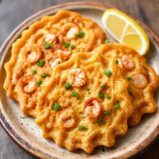 Tortillitas de Camarones Tradicionales