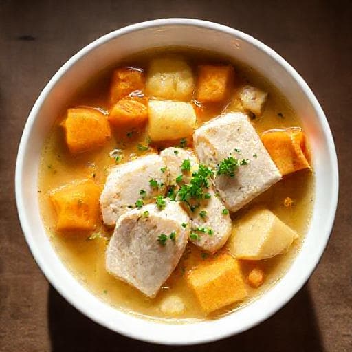 Sancocho Rápido de Pescado Blanco