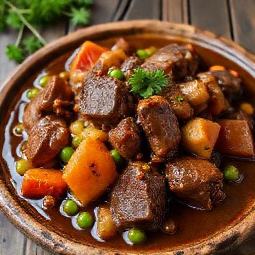 Redondo de Ternera en Salsa Tradicional