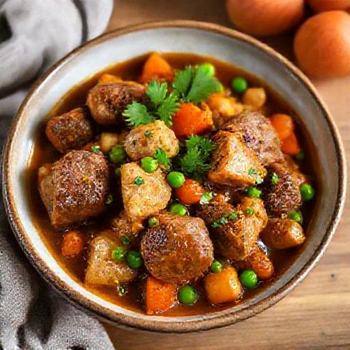 Perdiz Estofada Rápida con Verduras
