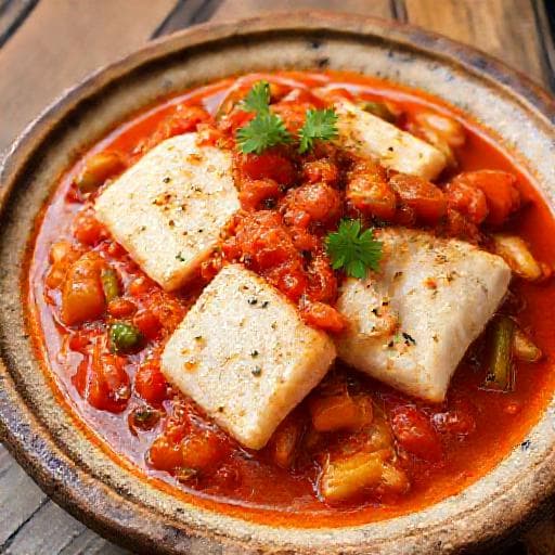 Bacalao con Tomate Tradicional