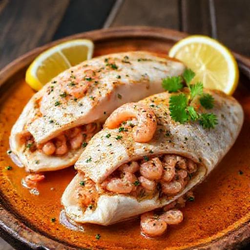 Merluza Rellena de Gambas Clásica