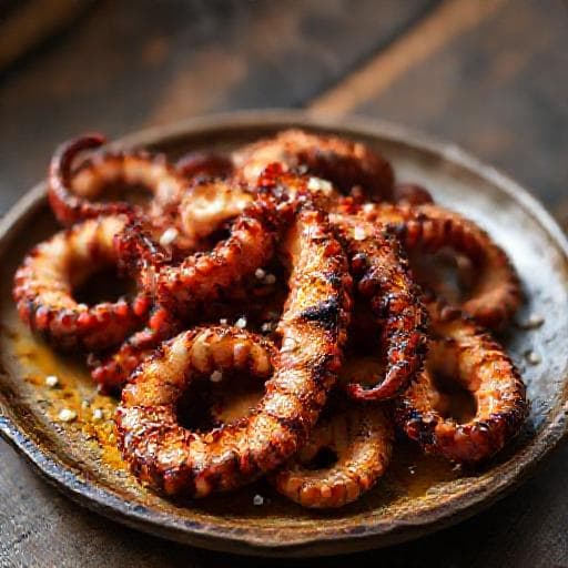 Pulpo a la Brasa Tradicional