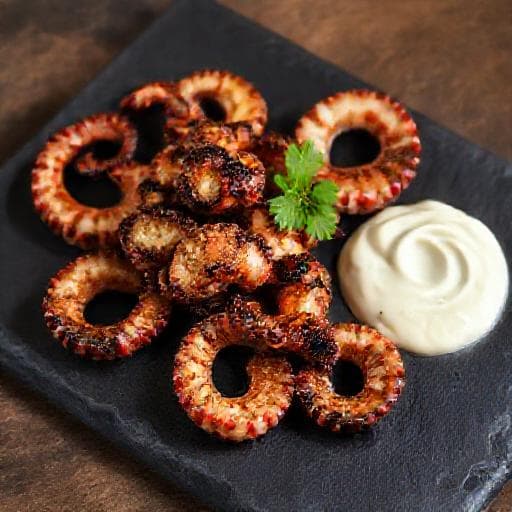 Pulpo a la Brasa con Alioli Suave