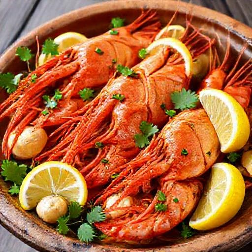 Langostinos al Horno Tradicionales