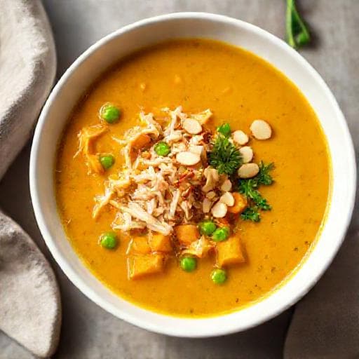 Hurtig Mulligatawny Suppe