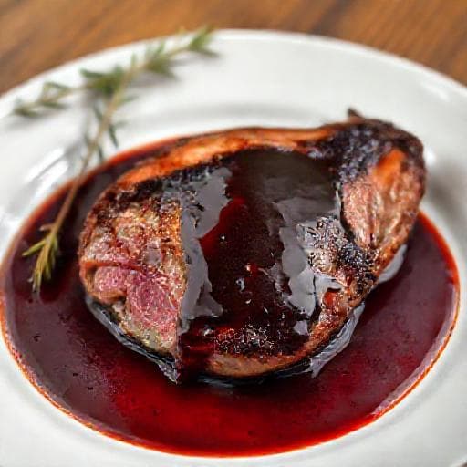 Klassisk Duebryst med Portvinssauce