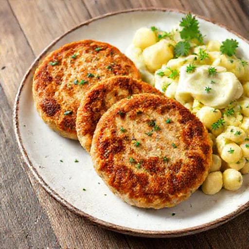 Klassiske Kalkunfrikadeller med Urter
