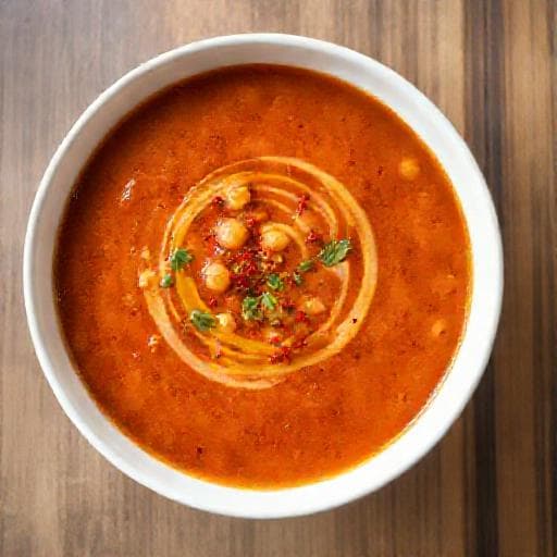 Hurtig Krydret Kikærtesuppe