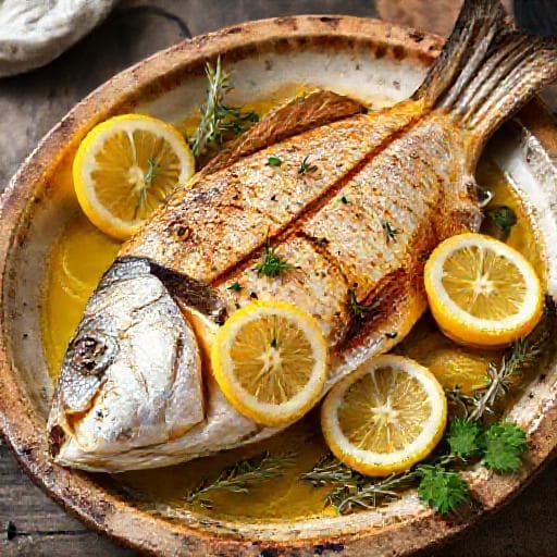 Klassisk Dorade med Citron og Urter
