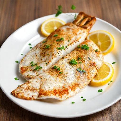 Hurtig Dorade med Citron og Urter i Pande