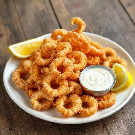 Klassiske Friteret Calamari
