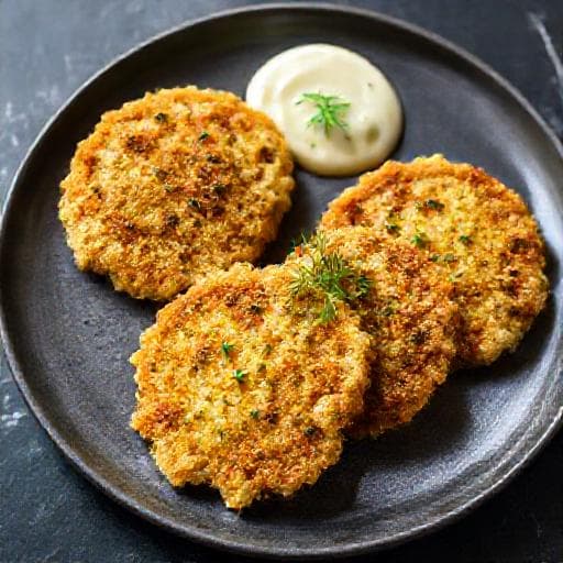 Hurtig Sellerischnitzel med Urtepanering