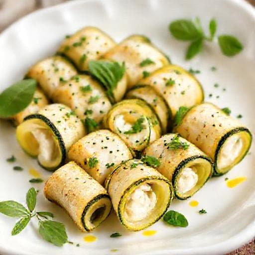 Klassiske Squashruller med Ricotta og Urter