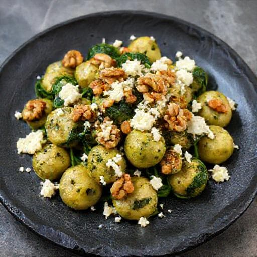 Kreative Gnocchi med Spinat og Gorgonzola
