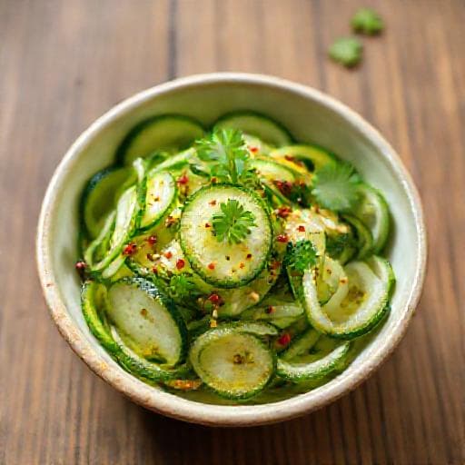 Klassisk Asiatisk Agurkesalat
