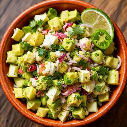 Avocadosalat med Æg og Mexicansk Twist