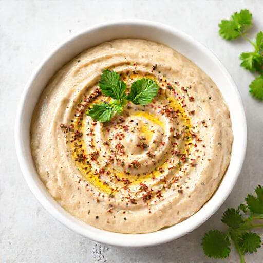 Hurtig Baba Ganoush (uden ristning)