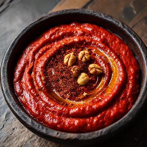 Muhammara med Røget Paprika