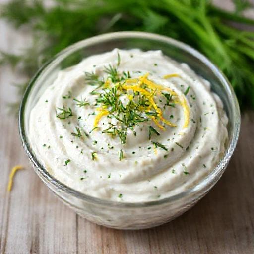Flødeostcreme med Krydderurter og Citronskal