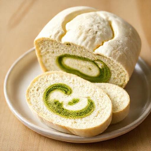 Japansk Mælkebrød med Matcha-fyld