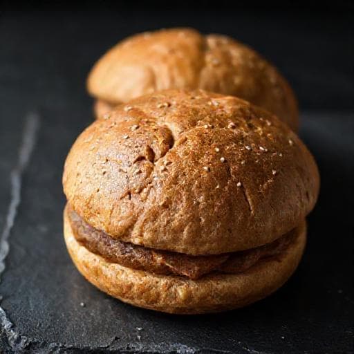 Fuldkorns Burgerboller med Honning