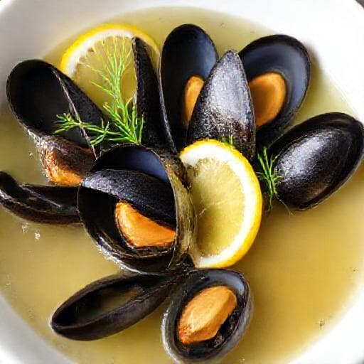 Hurtig Hvidvinsdampet Muslingesuppe