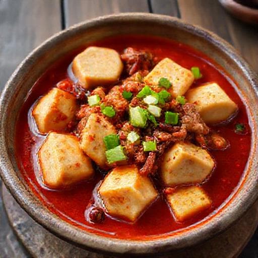 Klassisk Mapo Tofu