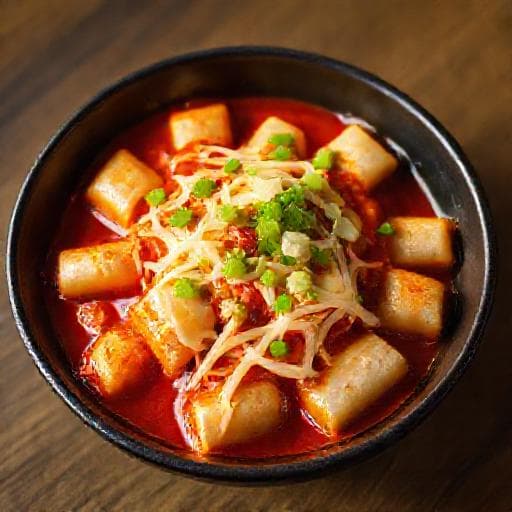 Tteokbokki med Ost
