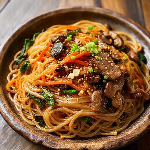 Klassisk Japchae