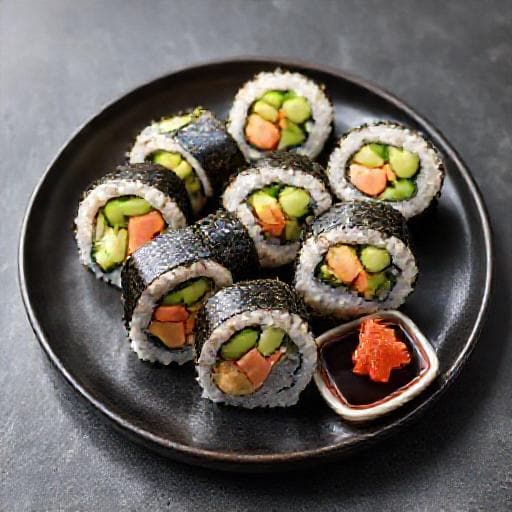 Klassiske Californiske Sushi Rolls (California Rolls)