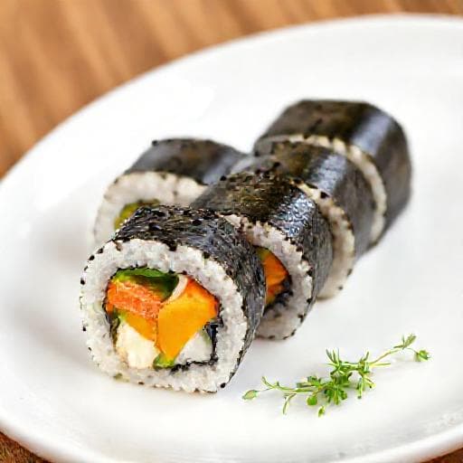 Californiske Rolls med Mango og Krabbe