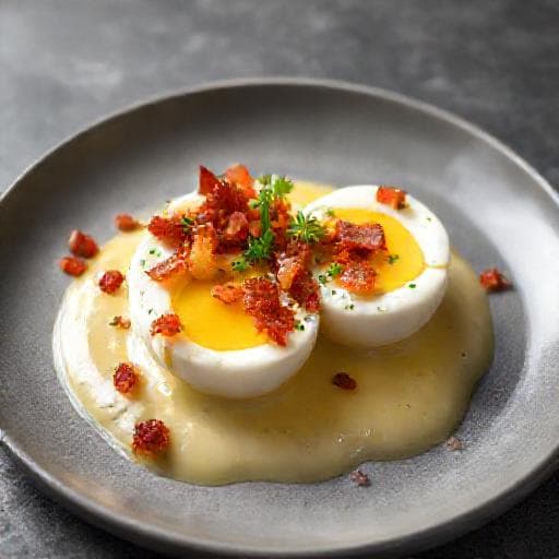 Hurtige Skidne Æg med Bacon