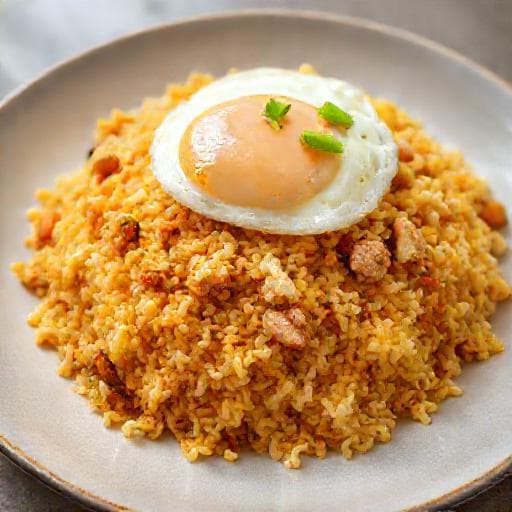 Hurtig Nasi Goreng (Genvejsversion)