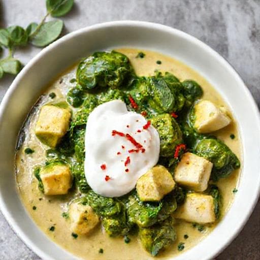 Hurtig Palak Paneer